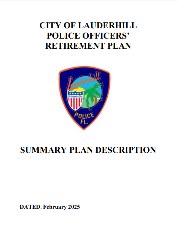 Click image to view Summary of Plan document in PDF Format
